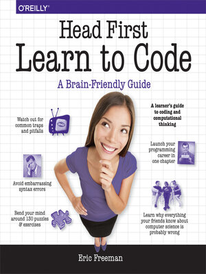 cover image of Head First Learn to Code